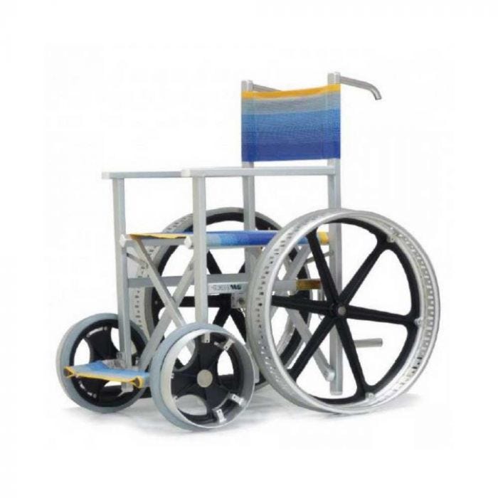 Carrozzina mare Solemare 4 ruote Sand & Street alluminio 